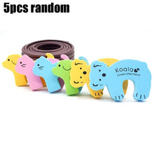 Load image into Gallery viewer, 5pcs.Creative baby safety Lock Door Toilet Cabinet Cupboard Safety Locks baby protection child newborns anti-pinch clamp hand