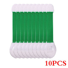Load image into Gallery viewer, 2019 10Pcs/Lot Child Lock Protection Of Children Locking Doors For Children's Safety Kids Safety Plastic protection safety lock