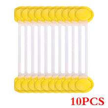 Load image into Gallery viewer, 2019 10Pcs/Lot Child Lock Protection Of Children Locking Doors For Children's Safety Kids Safety Plastic protection safety lock