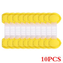 Load image into Gallery viewer, 2019 10Pcs/Lot Child Lock Protection Of Children Locking Doors For Children's Safety Kids Safety Plastic protection safety lock