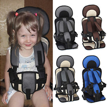 Load image into Gallery viewer, Portable Child Seat Travelling Chair for Children Kids Seat Mattress Pad Toddler Portable Baby Sitting Chair Up To 12 Years
