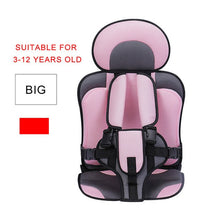 Load image into Gallery viewer, Portable Child Seat Travelling Chair for Children Kids Seat Mattress Pad Toddler Portable Baby Sitting Chair Up To 12 Years
