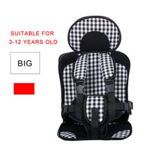 Load image into Gallery viewer, Portable Child Seat Travelling Chair for Children Kids Seat Mattress Pad Toddler Portable Baby Sitting Chair Up To 12 Years
