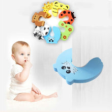 Load image into Gallery viewer, 5pcs.Creative baby safety Lock Door Toilet Cabinet Cupboard Safety Locks baby protection child newborns anti-pinch clamp hand

