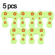 Load image into Gallery viewer, 5pcs.Creative baby safety Lock Door Toilet Cabinet Cupboard Safety Locks baby protection child newborns anti-pinch clamp hand
