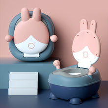 Load image into Gallery viewer, New arrival rabbit baby toilet male baby potty female 1-6 years old cartoon children toilet potty chair for dropshipping
