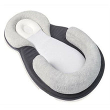 Load image into Gallery viewer, Newborn Kids Baby Safe Cotton Pillow Cushion Prevent Flat Infant Head Shape Sleep Nest Pod Anti Roll Crib Nest Bedding Mattress
