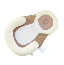 Load image into Gallery viewer, Newborn Kids Baby Safe Cotton Pillow Cushion Prevent Flat Infant Head Shape Sleep Nest Pod Anti Roll Crib Nest Bedding Mattress
