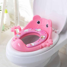 Load image into Gallery viewer, Folding Baby Potty Infant Kids Toilet Training Seat with Adjustable Ladder Portable Urinal Potty Training Seats for Children
