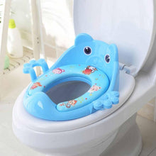 Load image into Gallery viewer, Folding Baby Potty Infant Kids Toilet Training Seat with Adjustable Ladder Portable Urinal Potty Training Seats for Children
