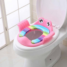 Load image into Gallery viewer, Folding Baby Potty Infant Kids Toilet Training Seat with Adjustable Ladder Portable Urinal Potty Training Seats for Children
